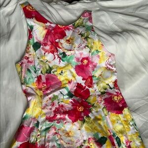 Floral Sleeveless Dress